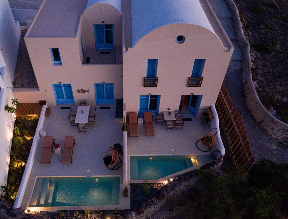 Pink Freud Villas Santorini Oia  Esterno foto