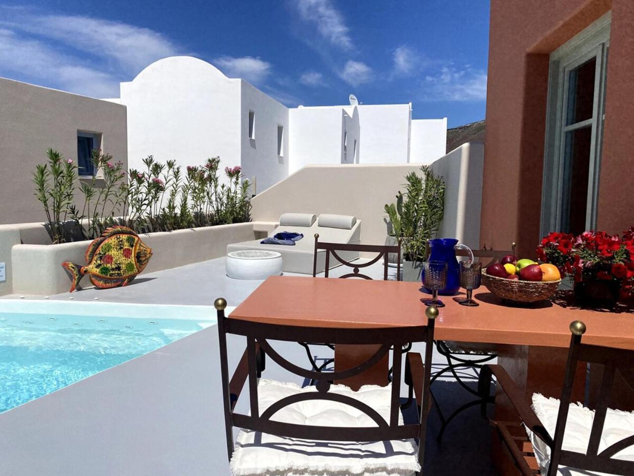 Pink Freud Villas Santorini Oia  Esterno foto