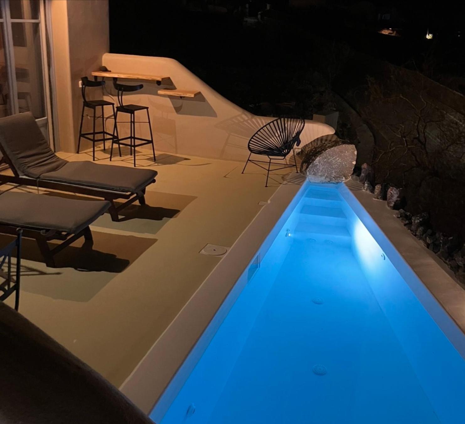 Pink Freud Villas Santorini Oia  Esterno foto